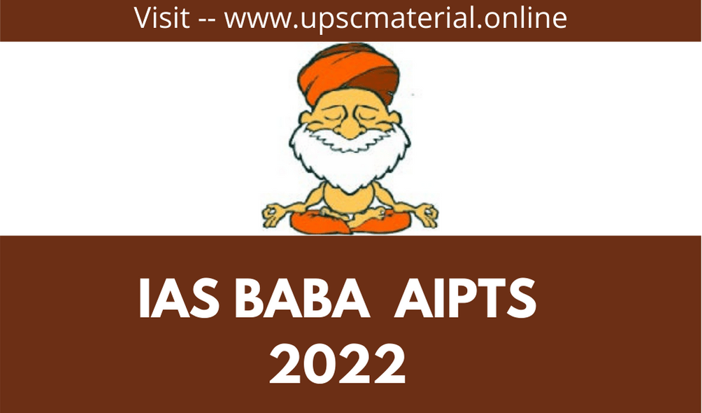 ias baba test series 2022