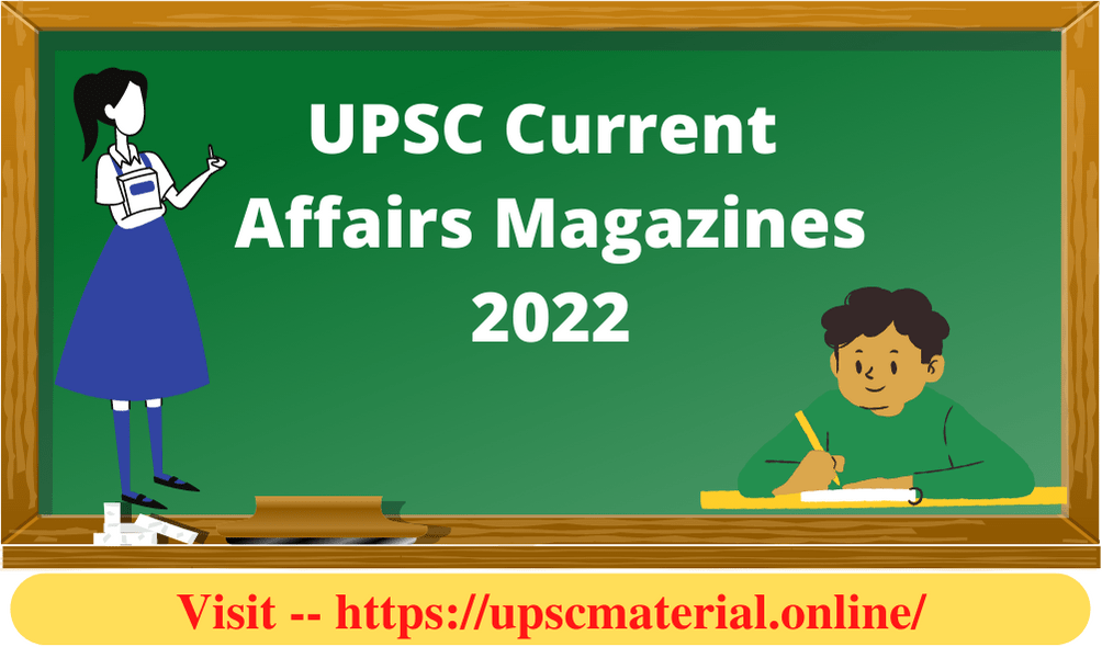upsc current affairs magazines